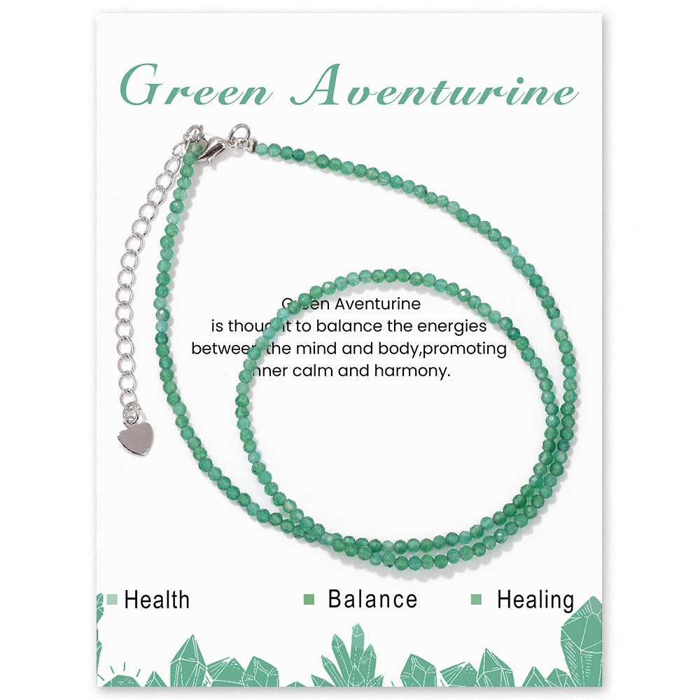 Green Aventurine Reiki Healing Bead Bracelet Unisex