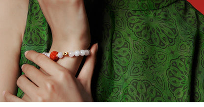 Hand-Carved Natural Jade Emerald Adjustable Bangle – Ethnic Tibetan Silver