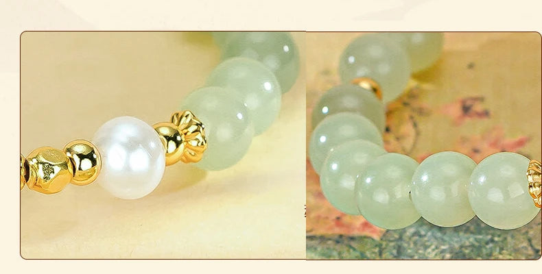 Hotan Jade Dragon Bracelet — Zodiac Birthday Gift