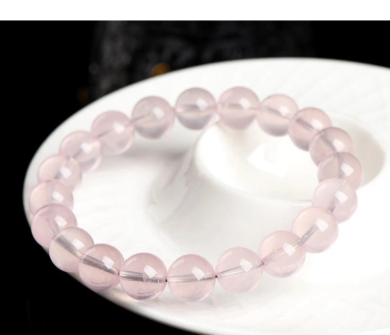 Natural Light Purple Brazilian Amethyst Bracelet｜Mystic Luck Jewel