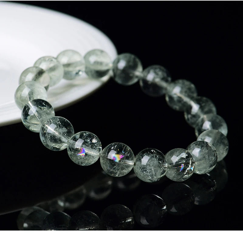 Rainbow Crystal Prosperity Bracelet | Big Crystal Wealth Beads
