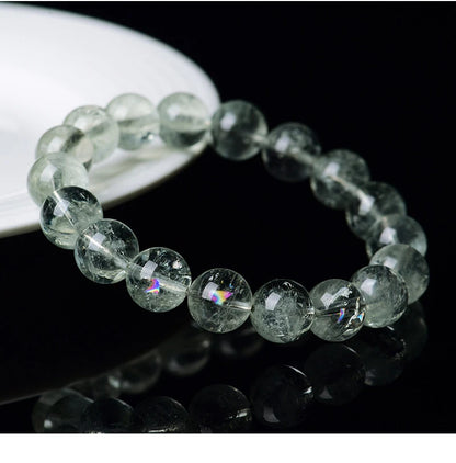 Rainbow Crystal Prosperity Bracelet | Big Crystal Wealth Beads