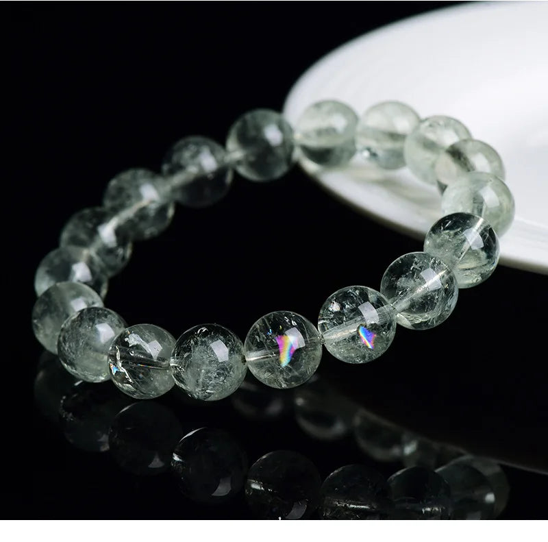 Rainbow Crystal Prosperity Bracelet | Big Crystal Wealth Beads