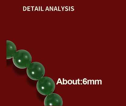 Hotan Jasper & 6mm Red Pearl S925 Bracelet — Fengshui Charm