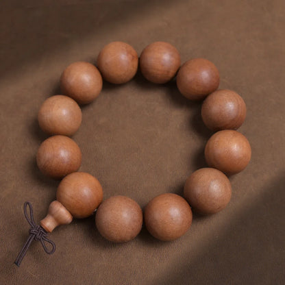 Old Mountain Lucky Sandalwood Prayer Beads Bracelet