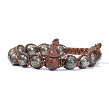 藏式金刚结天然石多色编绳手链｜护结平安 可调节情侣款