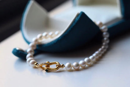 Freshwater Pearl 5-6mm Classic Beaded Bracelet — Grace & Luck