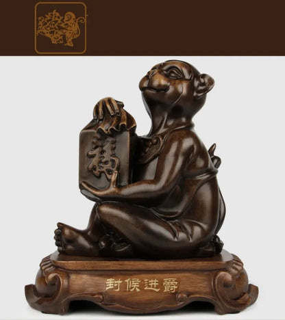 风水招财虎摆件｜镇宅纳福办公桌树脂工艺装饰