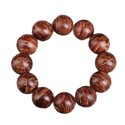 Fragrant Armor Wooden Buddha Prayer Beads Bracelet