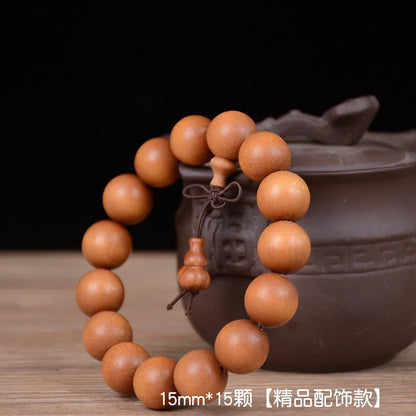 Old Mountain Lucky Sandalwood Prayer Beads Bracelet