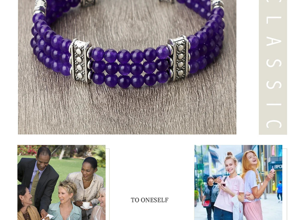 4mm虎眼石三层编织手链｜灵性护身开运手环