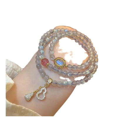 Blue Moonstone Multi-Layer Feng Shui Bracelet – Chao Style