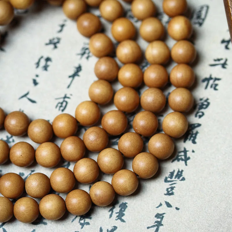Old Mountain Lucky Sandalwood Prayer Beads Bracelet