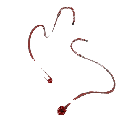 Natural Cinnabar Water-Drop Pendant Necklace｜Silver Chain Lucky Beads