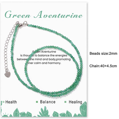 Green Aventurine Reiki Healing Bead Bracelet Unisex