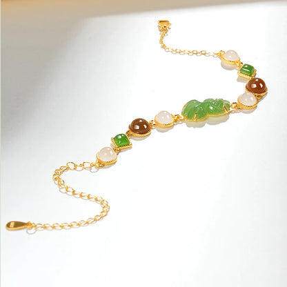 和田碧玉可调多款手链｜高端女士灵性手饰