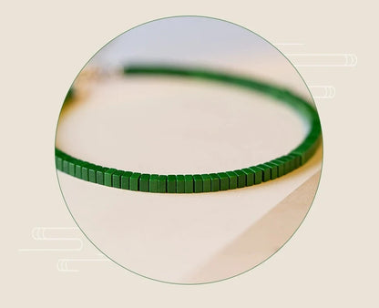 Lapis Lazuli Gem Choker — Small Stone Clavicle Necklace