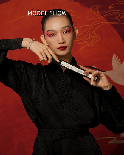 Light Purple Hetian Jade & Pearl Bracelet｜Elegant Continuous Hand String Gift