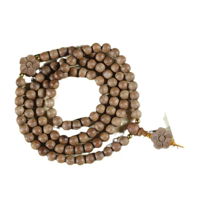 Old Sandalwood Prayer Beads Bracelet – Feng Shui Talisman