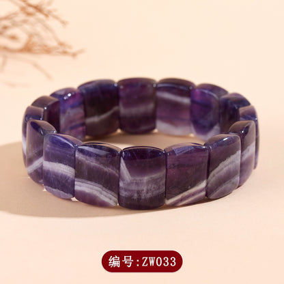 Dream Amethyst Crystal Bracelet for Love and Spiritual Harmony | Natural Stone Jewelry