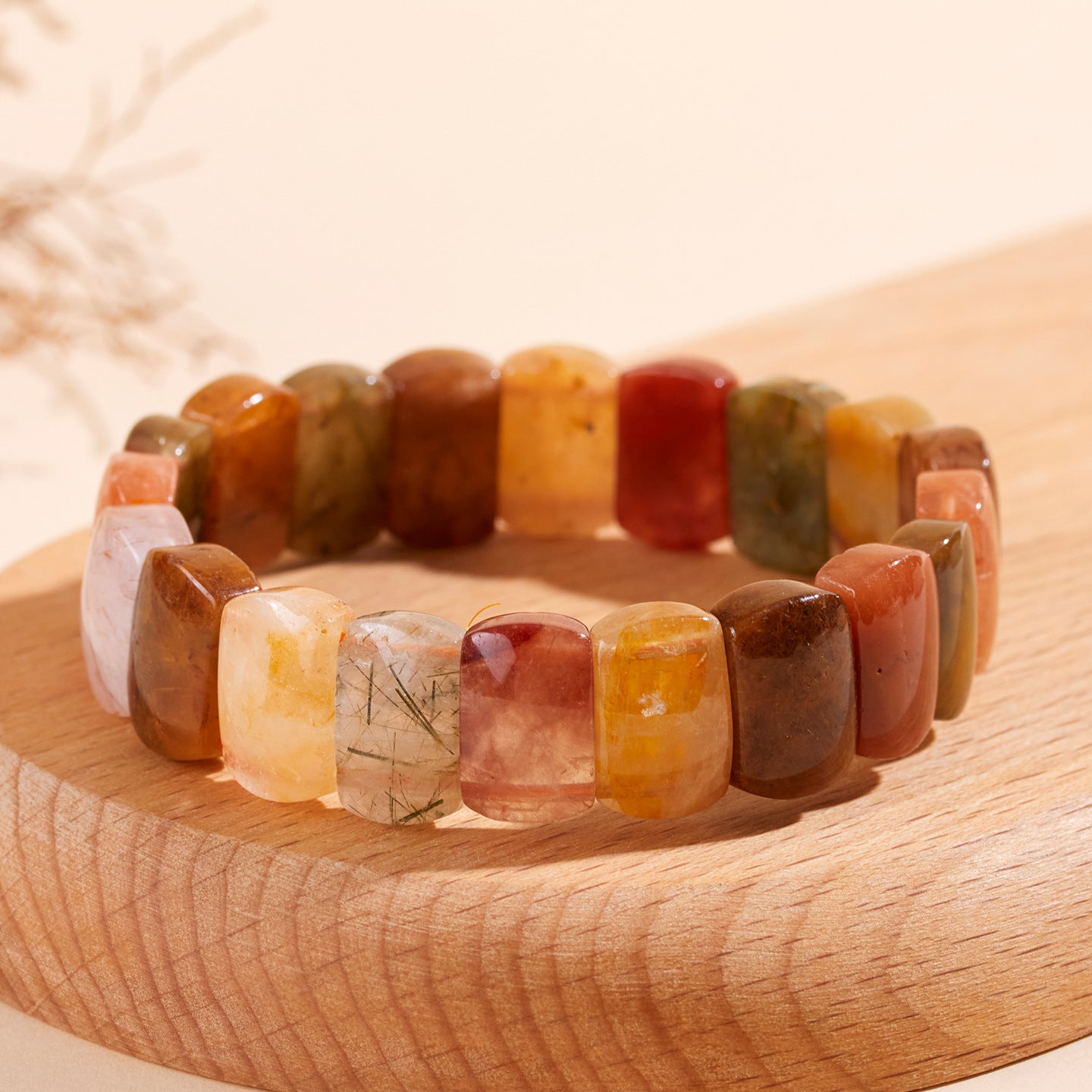 Natural Crystal Colorful Handmade Bracelet | Spiritual Energy & Fashion Accessory for Women