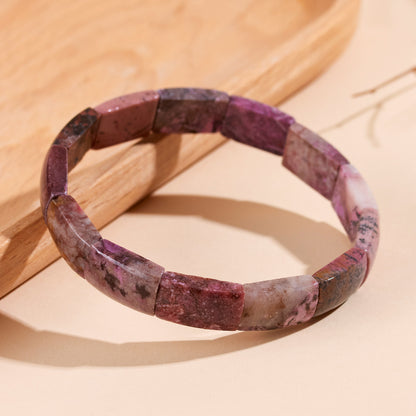 Natural Sodalite Crystal Irregular Bracelet | Elegant Women's Spiritual Jewelry for Harmony and Luck