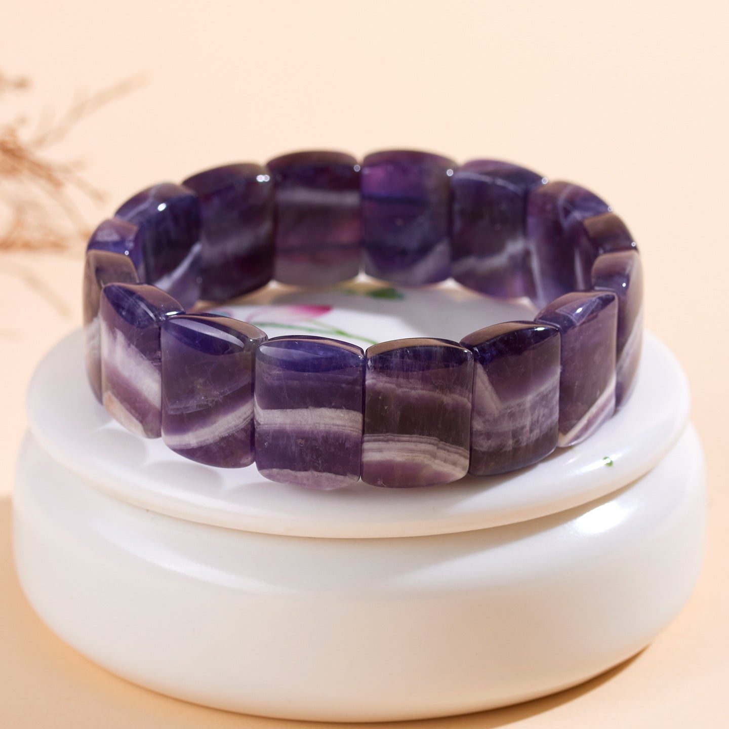 Dream Amethyst Crystal Bracelet for Love and Spiritual Harmony | Natural Stone Jewelry