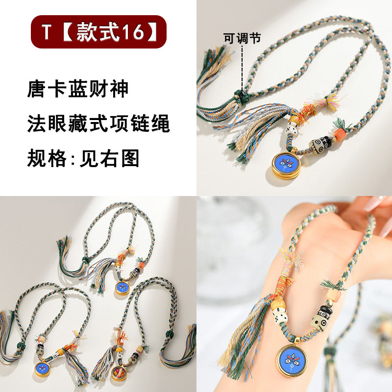 Antique Buddhist Prayer Beads Necklace with Agarwood and Red Sandalwood - Spiritual Meditation Accessory