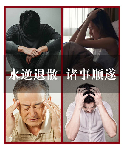 Ancient Peach Wood Cinnabar Zodiac Buddha Protection Bracelet for Harmony