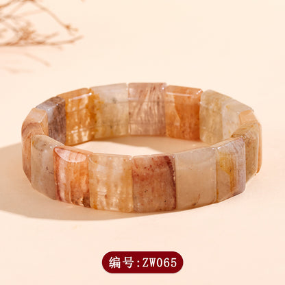 Natural Crystal Thousand Layer Phantom Bracelet for Women - Mystical Elegance & Spiritual Harmony
