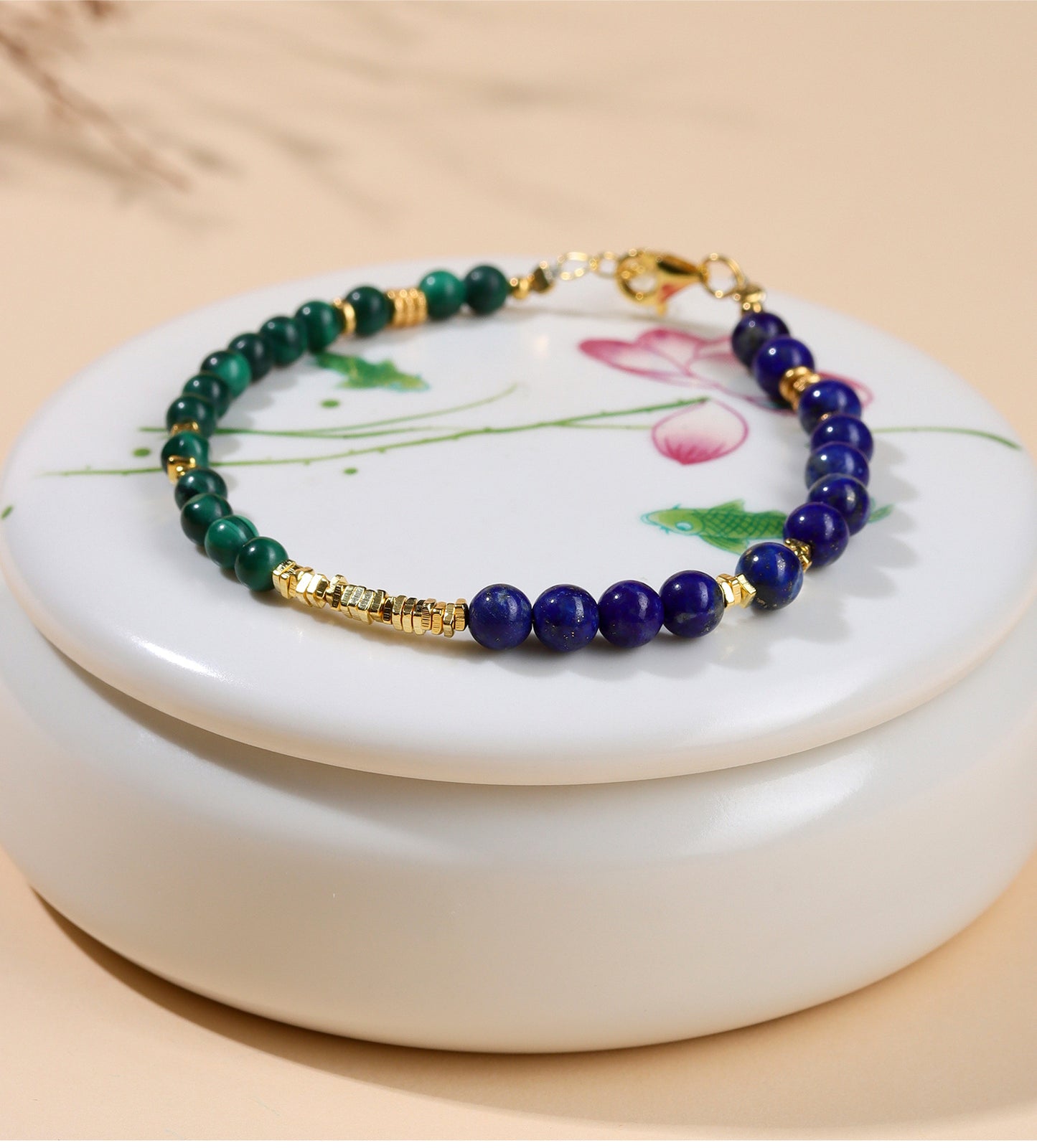 Five Elements Crystal Bracelet with S925 Silver - Balance Energy & Harmony for Women