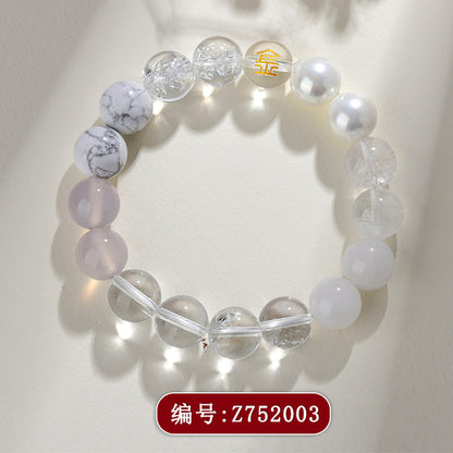 Five Elements Multi-Treasure Crystal Bracelet | Balance Energy Luck Protection Unisex Couple