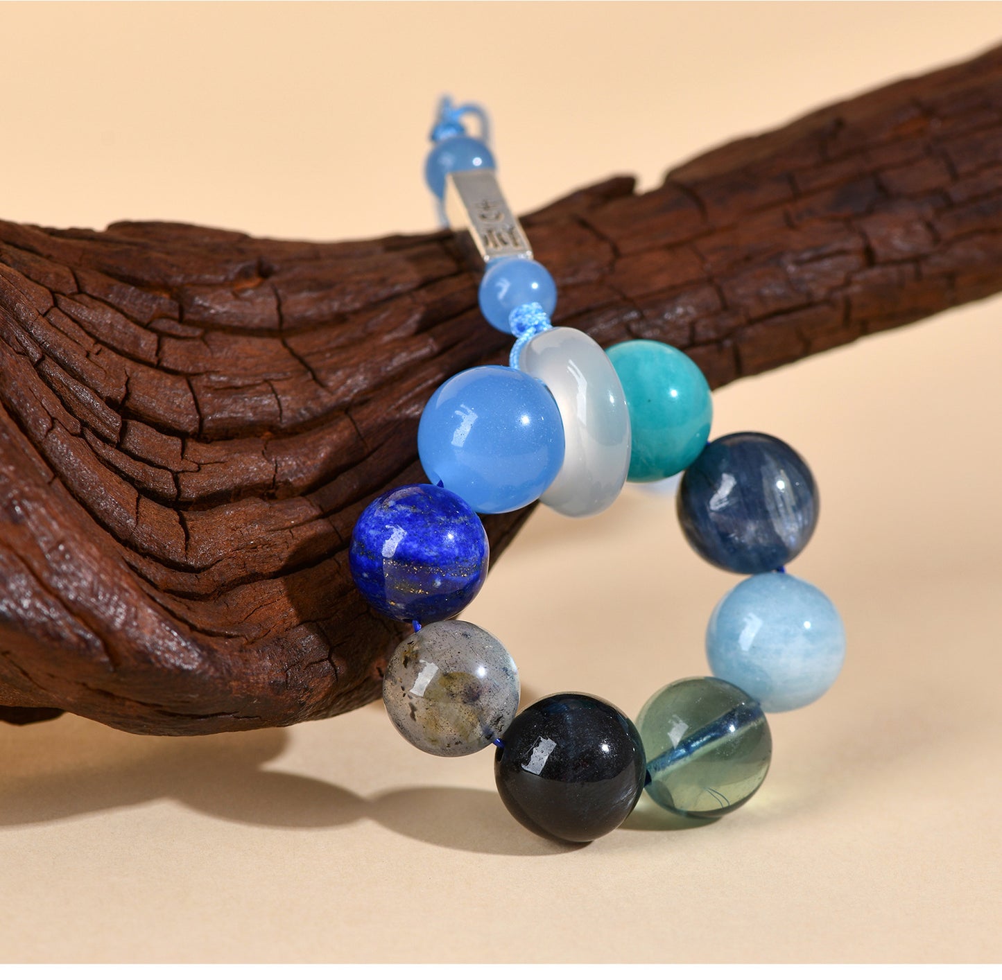 Natural Crystal Five Elements Phone Chain Pendant - Balance Energy & Attract Blessings