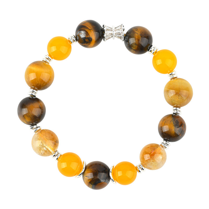 Natural Crystal Five Elements Bracelet｜Harmony Energy Balance Spiritual Jewelry for Women