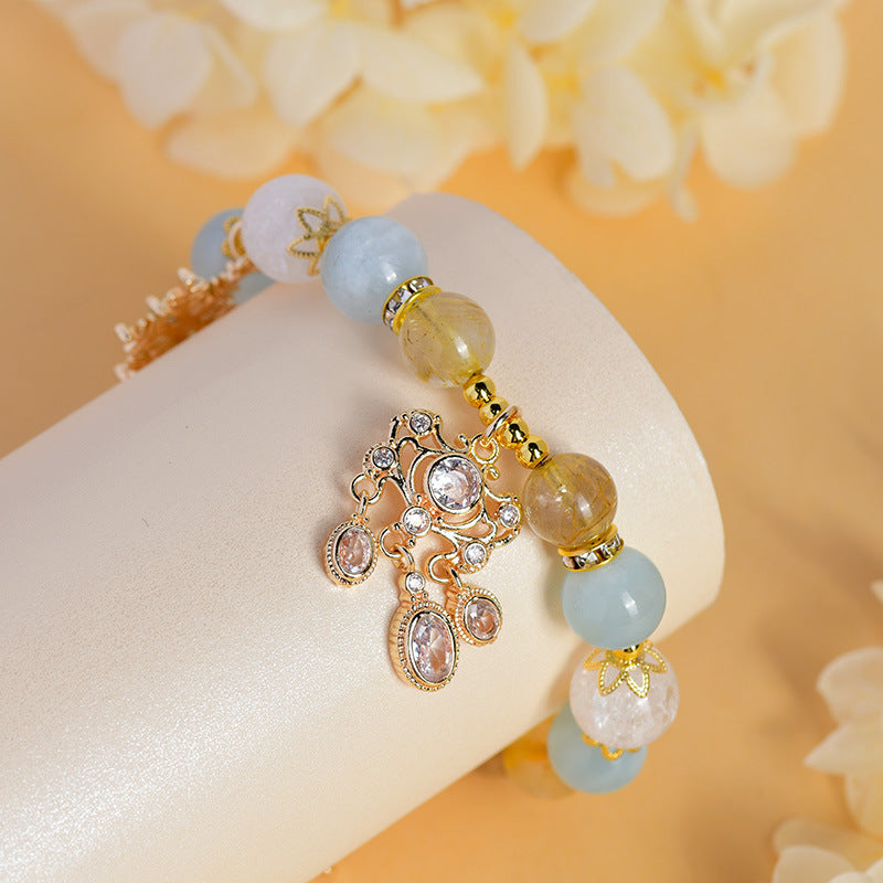 Libra Crystal Zodiac Bracelet | Balance Harmony & Positive Energy Talisman