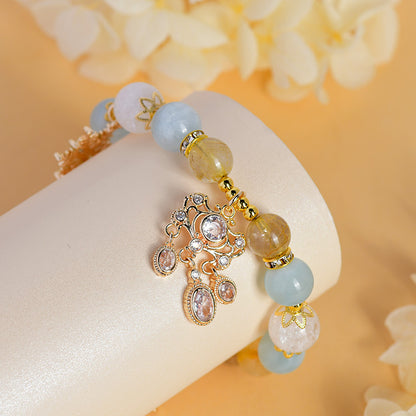 Libra Crystal Zodiac Bracelet | Balance Harmony & Positive Energy Talisman