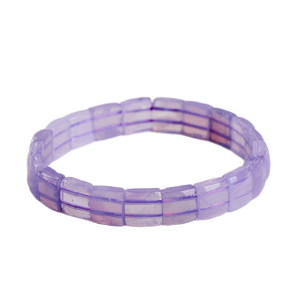 Natural Amethyst Crystal Bracelet for Women | Spiritual Protection & Wealth Attraction