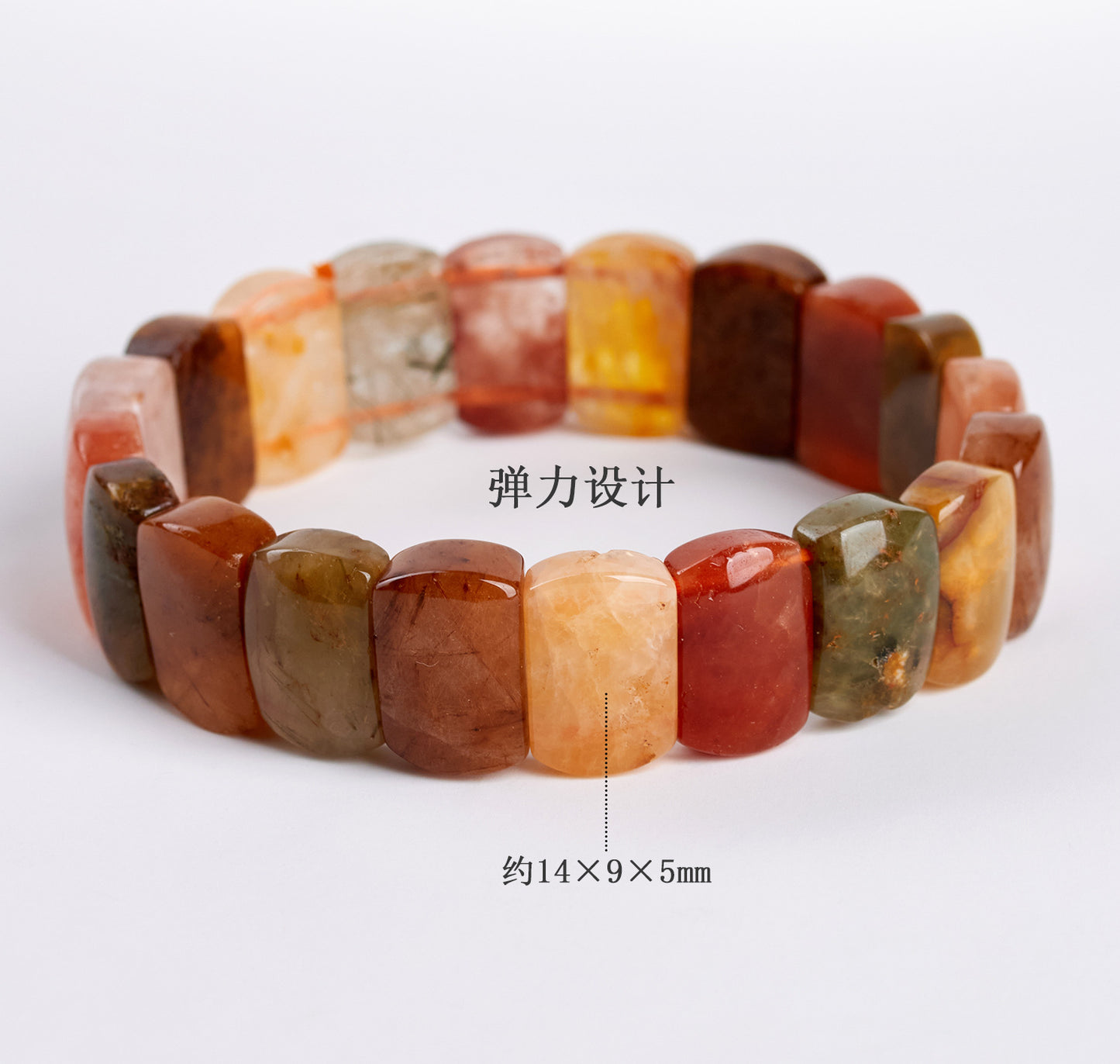Natural Crystal Colorful Handmade Bracelet | Spiritual Energy & Fashion Accessory for Women