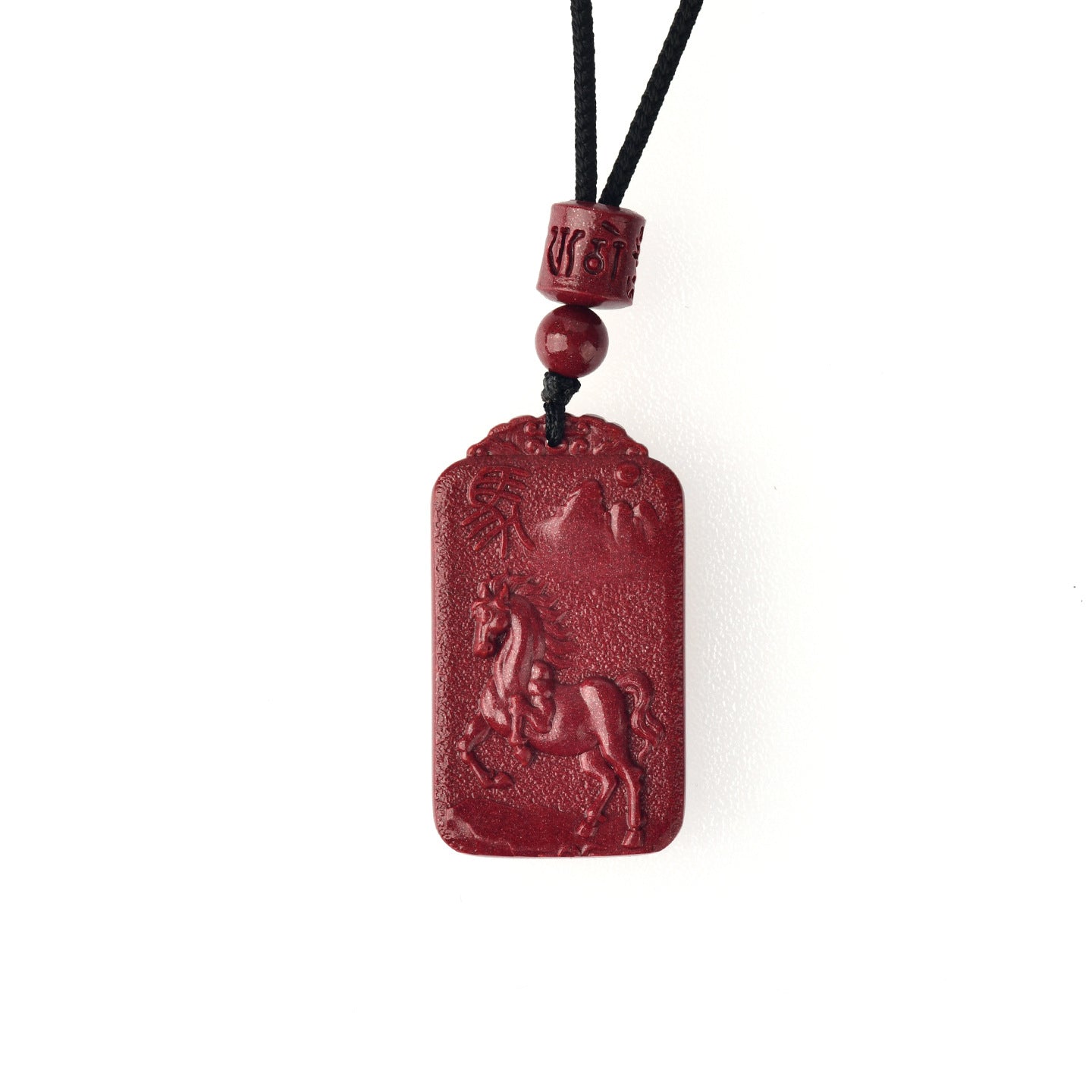Natural Purple Gold Cinnabar Zodiac Birth Buddha Pendant - Eight Guardian Deities Protection Amulet