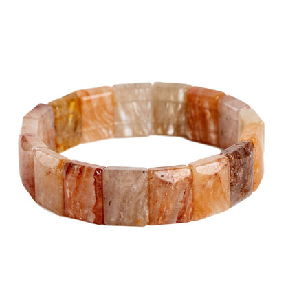 Natural Crystal Thousand Layer Phantom Bracelet for Women - Mystical Elegance & Spiritual Harmony