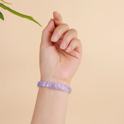 Natural Amethyst Crystal Bracelet for Women | Spiritual Protection & Wealth Attraction