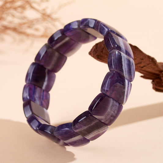 Dream Amethyst Crystal Bracelet for Love and Spiritual Harmony | Natural Stone Jewelry